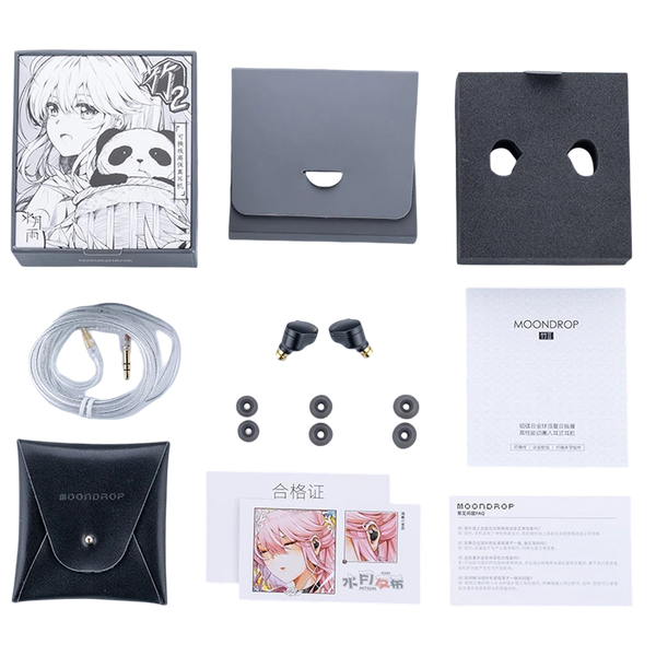 IEM Наушники Moondrop Chu 2 ll 3.5 Чорні H0003-3.5 фото